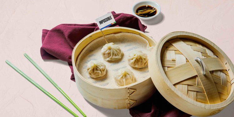 Impossible Pork Xiao Long Bao