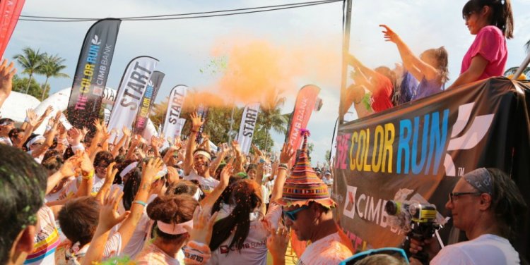 The Color Run 2015. Photo credit: The Color Run.
