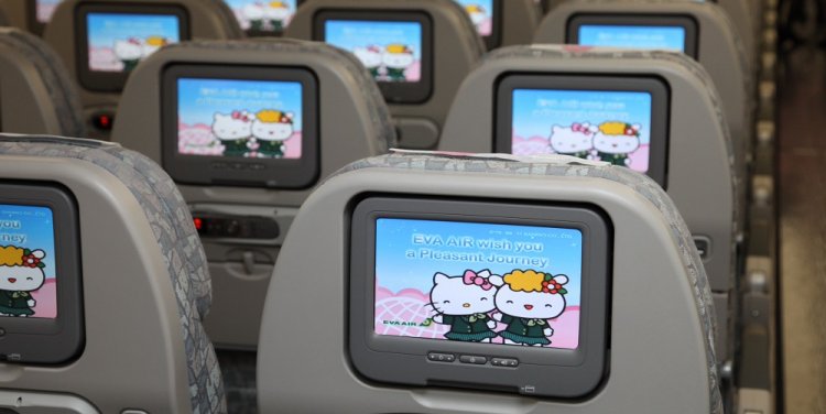 Hello Kitty flights, Eva Air