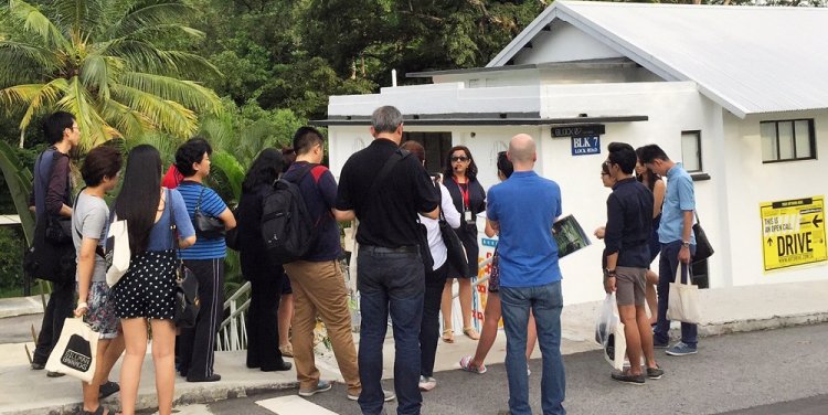 History and heritage tour at Gillman Barracks; credit: Gillman Barracks