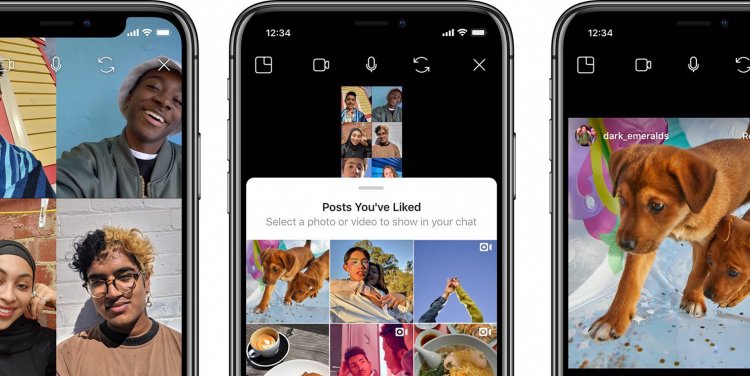 Instagram's new Co-Watching feature  