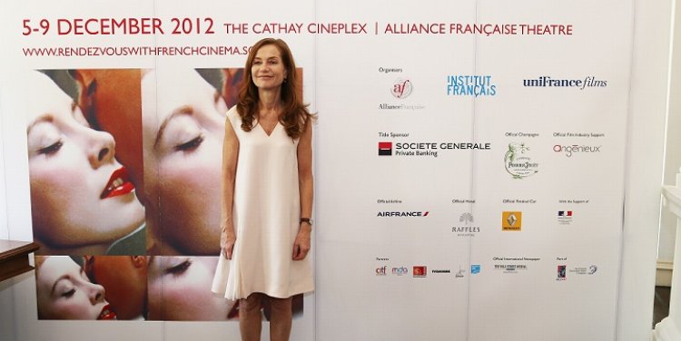 Isabelle Huppert at the 2nd Rendezvous with French Cinema