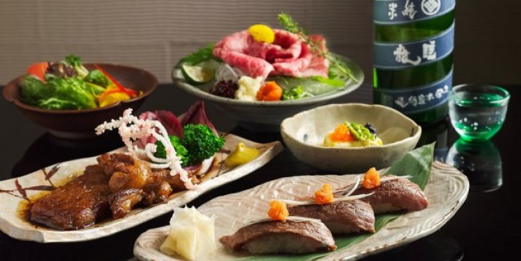 Wagyu kaiseki at Keyaki