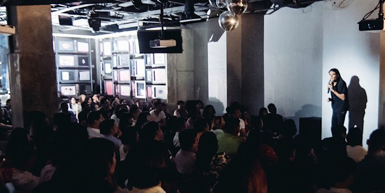 Kumar, Comedy at Canvas. Photo credit: Taken from Comedy At Canvas' Facebook page