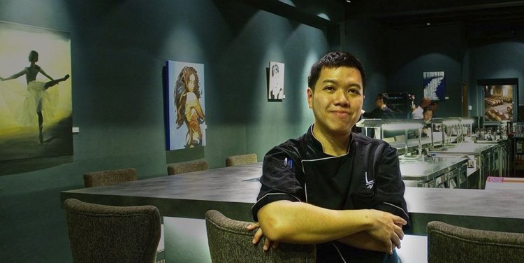 Han Liguang, chef-patron of Restaurant Labyrinth