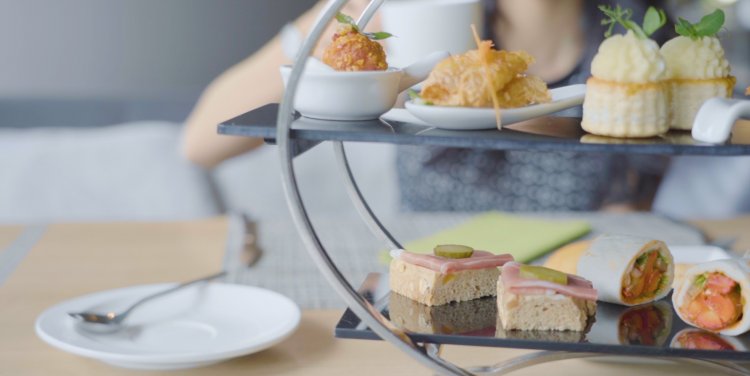 Lime Restaurant's Tiers of Joy Afternoon Tea