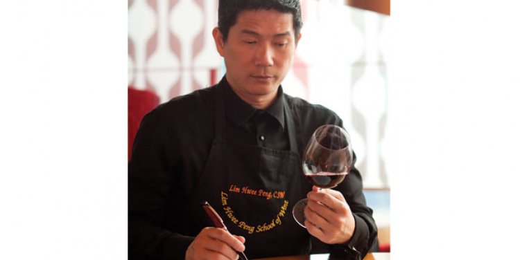 International wine specialist and judge, Limm Hwee Peng