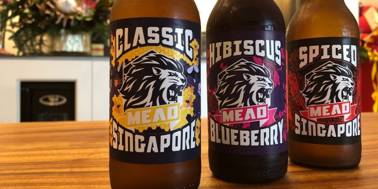 Lion City Meadery's meads. Credit: SG Magazine
