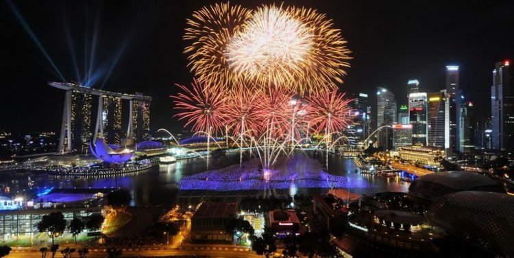 Fireworks view | Marina Mandarin