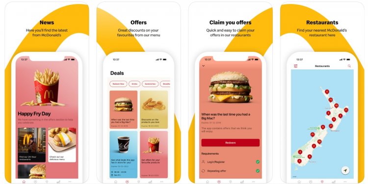 McDonald's app