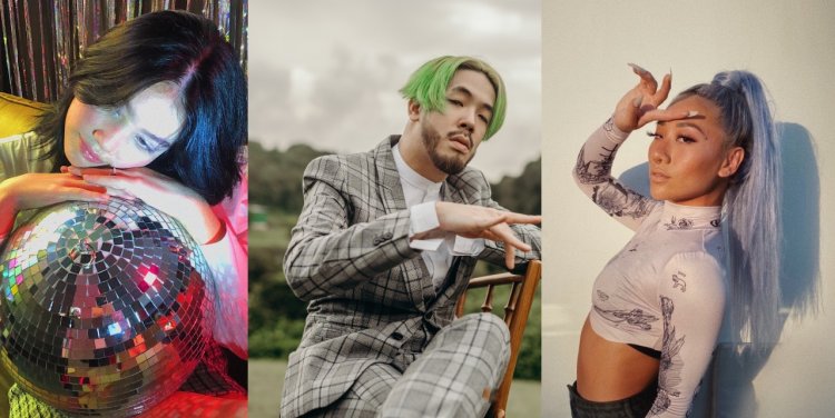 L-R: Shye, Yung Raja, RRiley