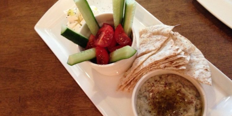 Mezze platter at Bartini Kitchen 