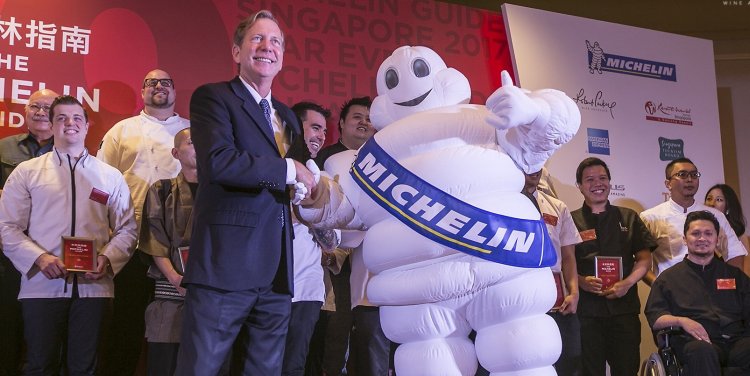 Michael Ellis, International Director of Michelin Guides, at the 2017 event