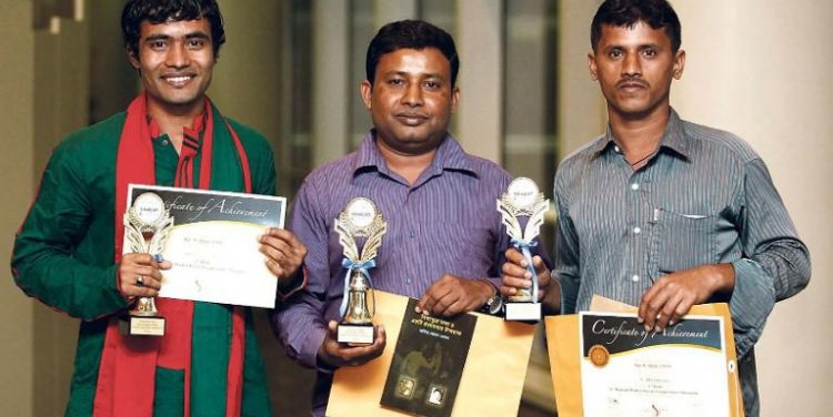 The winners from the previous year. Photo credit: Charmaine Poh