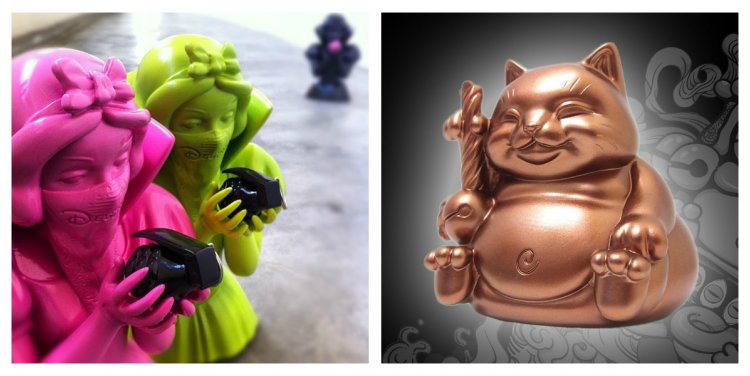 Mighty Jaxx figurines