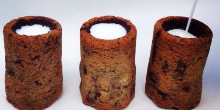 Chocolate chip cookie milk shots; Credit: Grubstreet, Dominique Ansel Bakery