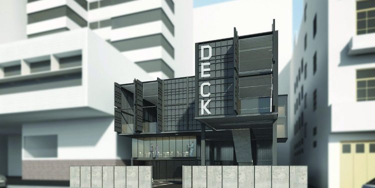 Artist’s impression of DECK's new building by LAUD Architects