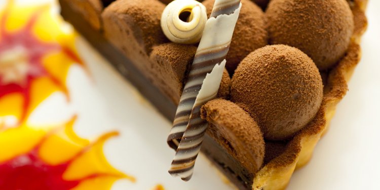 Nutella chocolate tart