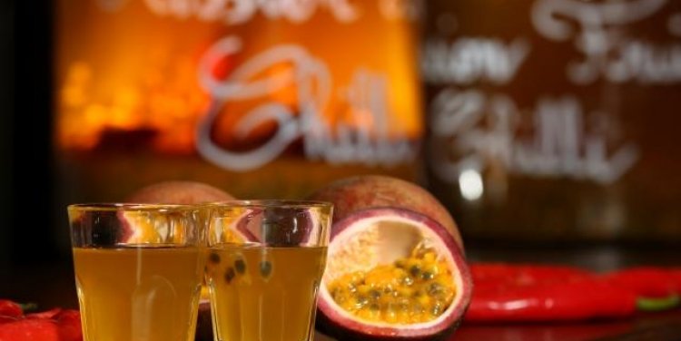 Shelter in the Woods' passion fruit-chilli rum