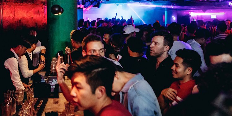Peaches Club Singapore. Photo credit: Colossal Photos