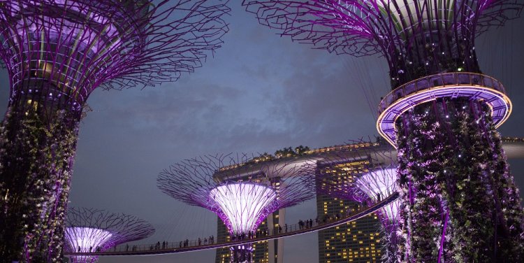 Gardens by the Bay on Planet Earth II