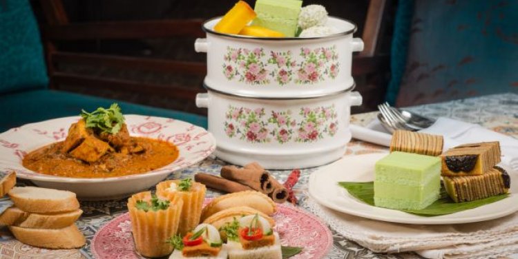 Pacific Marketplace's Peranakan Tea