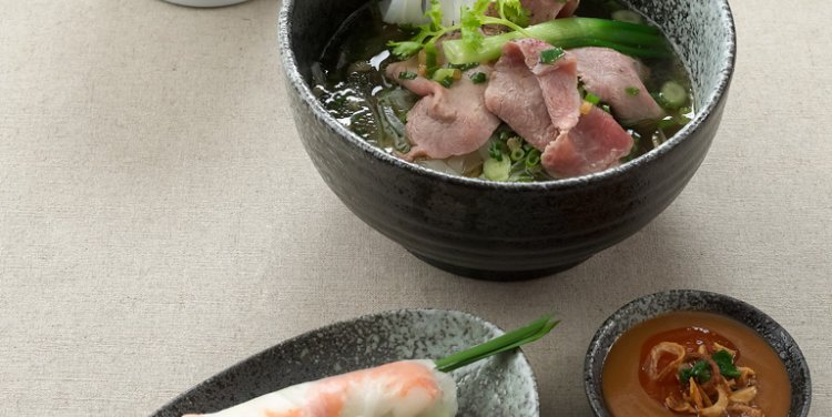 Pho Beef Steak Slices Lunch Set