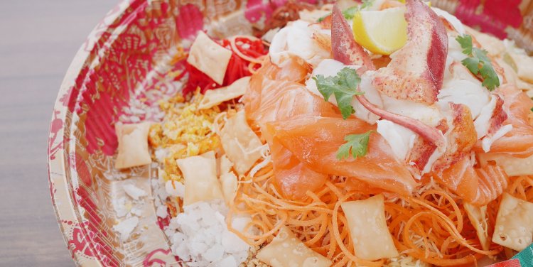 Yu sheng, coming soon without fish