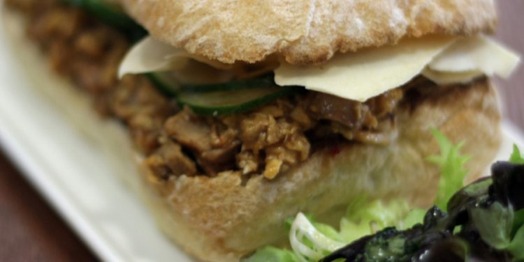 PK duck sandwich; Cups N Canvas