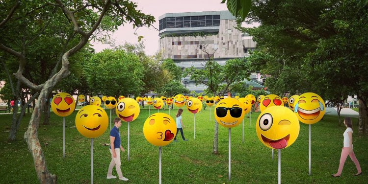 Marks in the Yellow Field by Andrew Pok