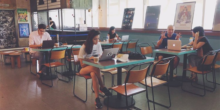 Clockwork co-working space at The Projector