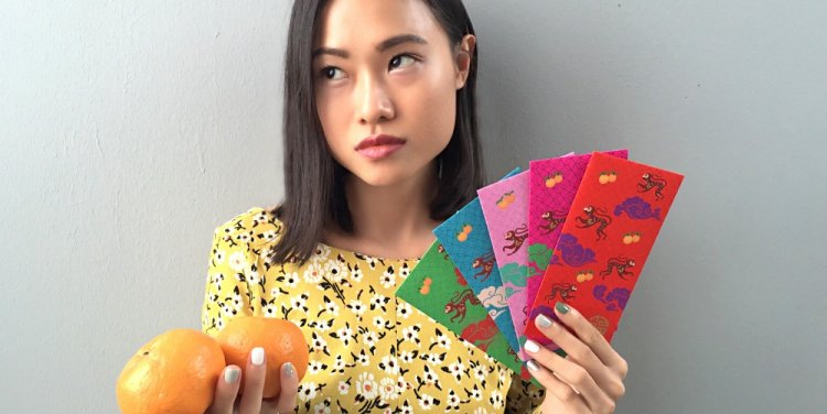 Our faces during Chinese New Year