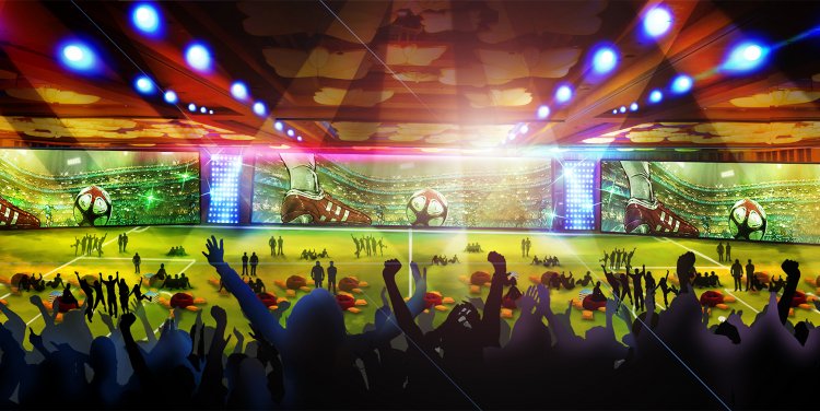 Resorts World Ballroom Artists Impression - Football Fever 2018