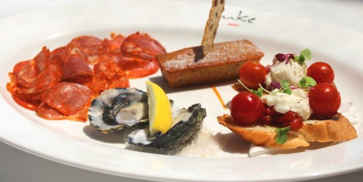 Afternoon platter at Salt Grill, Singapore