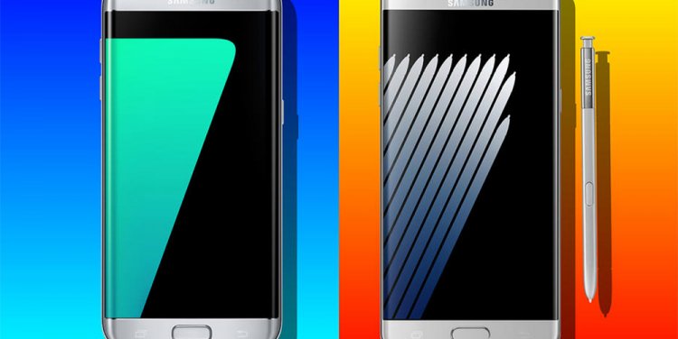 Samsung Galaxy Note 7 vs Galaxy S7 Edge