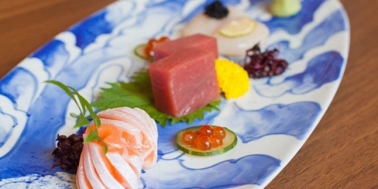 Sashimi platter at Kiku, Singapore