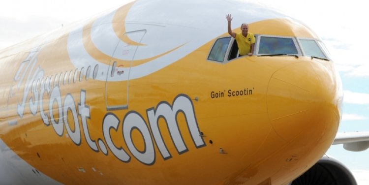 Scoot and CEO Campbell Wilson; credit: Scoot Pte Ltd