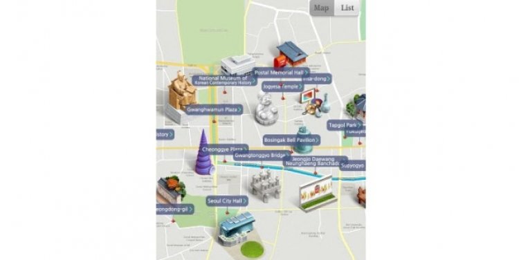 Seoul Walking Tour mobile app 