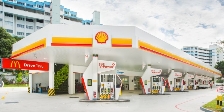 Shell station at Tampines Ave 2