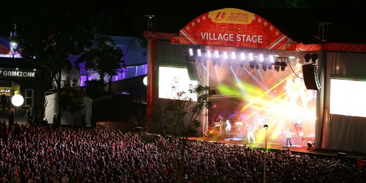 Duran Duran at the F1 Singapore Grand Prix 2017