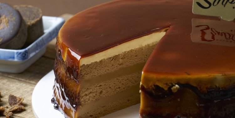 Gula Melaka cake. Photo credit: Sinpopo 