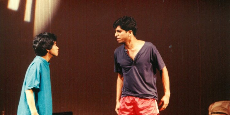 Off Centre 1993 staging. Photo credit: The Necessary Stage