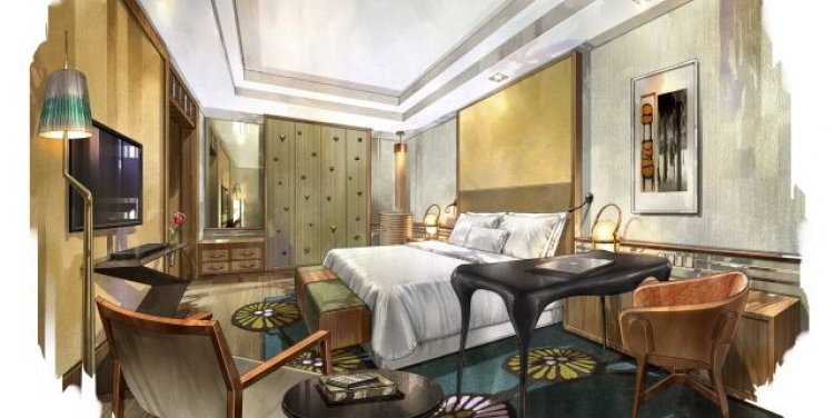 Guest Room at Sofitel Singapore Sentosa Resort & Spa (artist's impression)