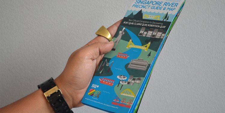 The Singapore River Precinct Guide & Map (Oct 2016-Mar 2017)