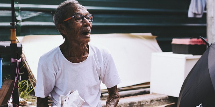 One of the many vendors at the former Sungei Road Thieves' Market