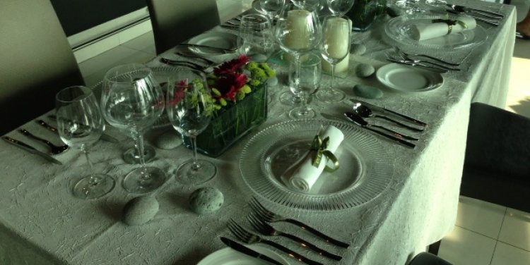 Table setting by Adrian Wong