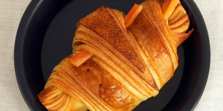 Orange croissant from Tiong Bahru Bakery 