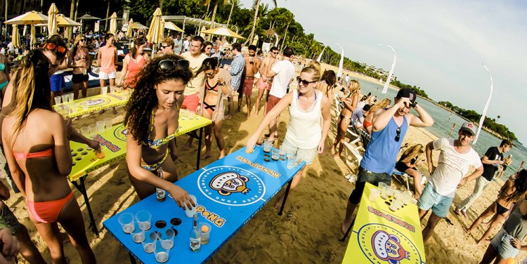 Tanjong Beach Club - Beer Pong