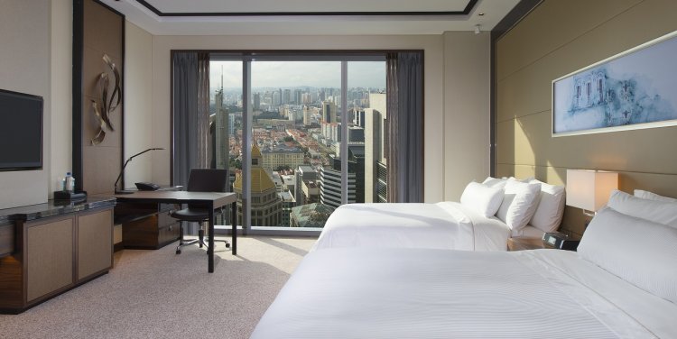 The Westin Singapore deluxe room