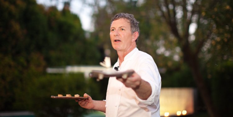 Kevin Thornton presents Bear Island scallops